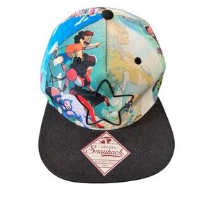 Steven Universe Cartoon Network Flat Bill SnapBack Cap Hip Hop Grunge Skater NEW